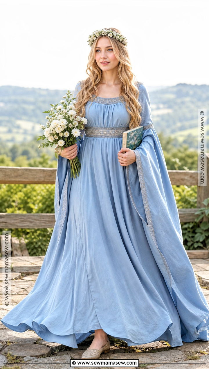 Princess Buttercup Blue Dress Costume - 50 princess costume ideas