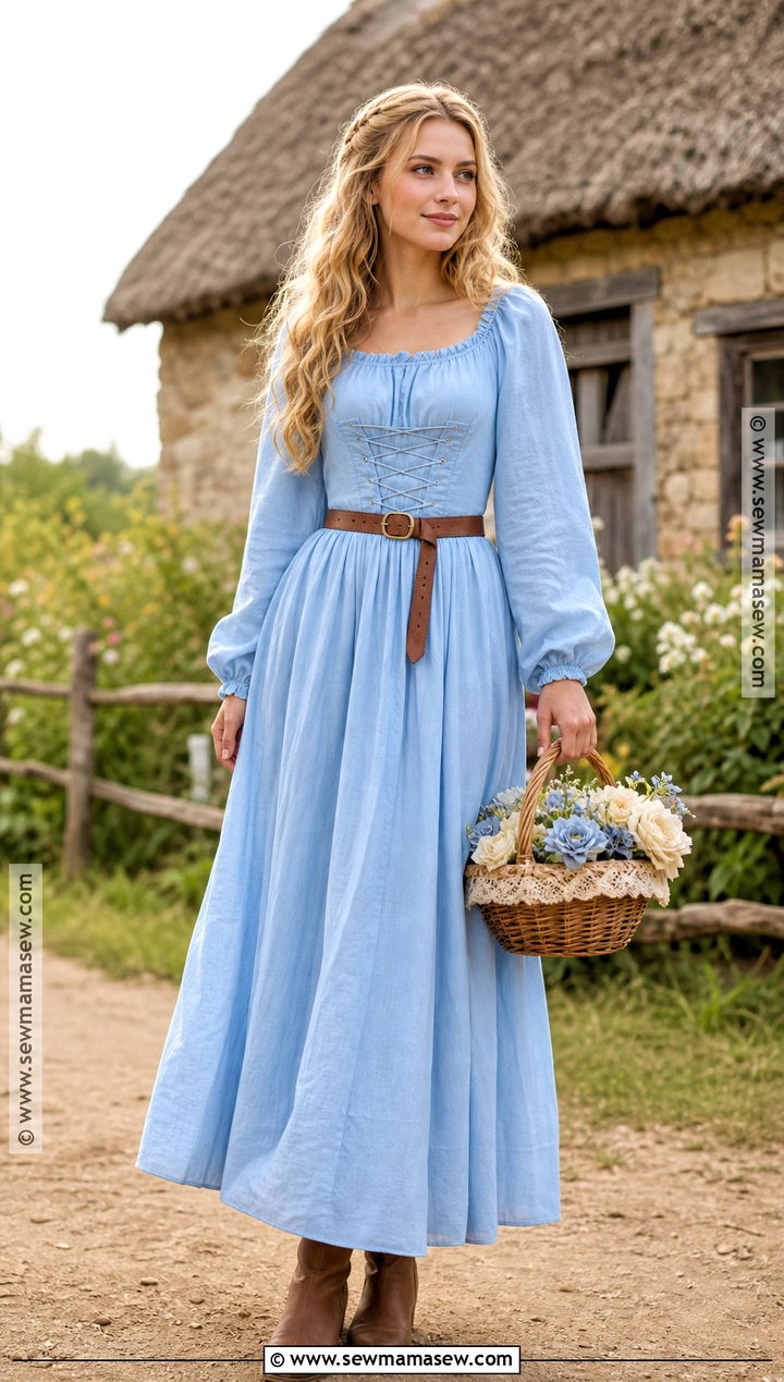 Princess Buttercup Blue Peasant Costume - 35 princess bride costume ideas