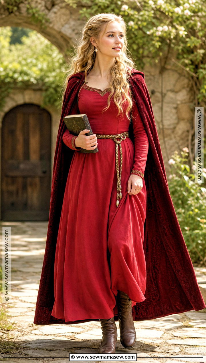 Princess Buttercup Costume With Red Riding Dress - 35 Princess Costume Ideas