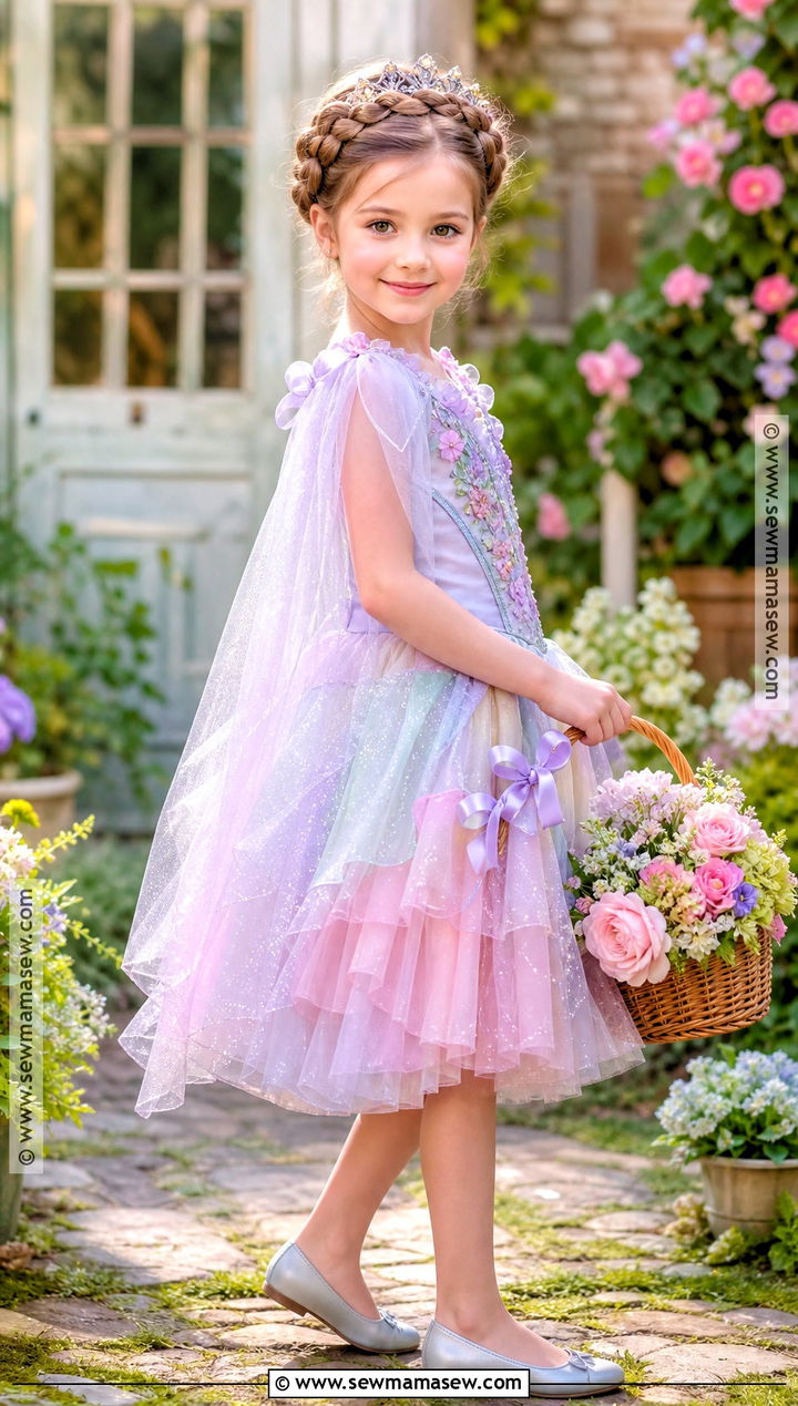Princess Costume With Sparkly Cape - 30 best fancy dress costumes for kids