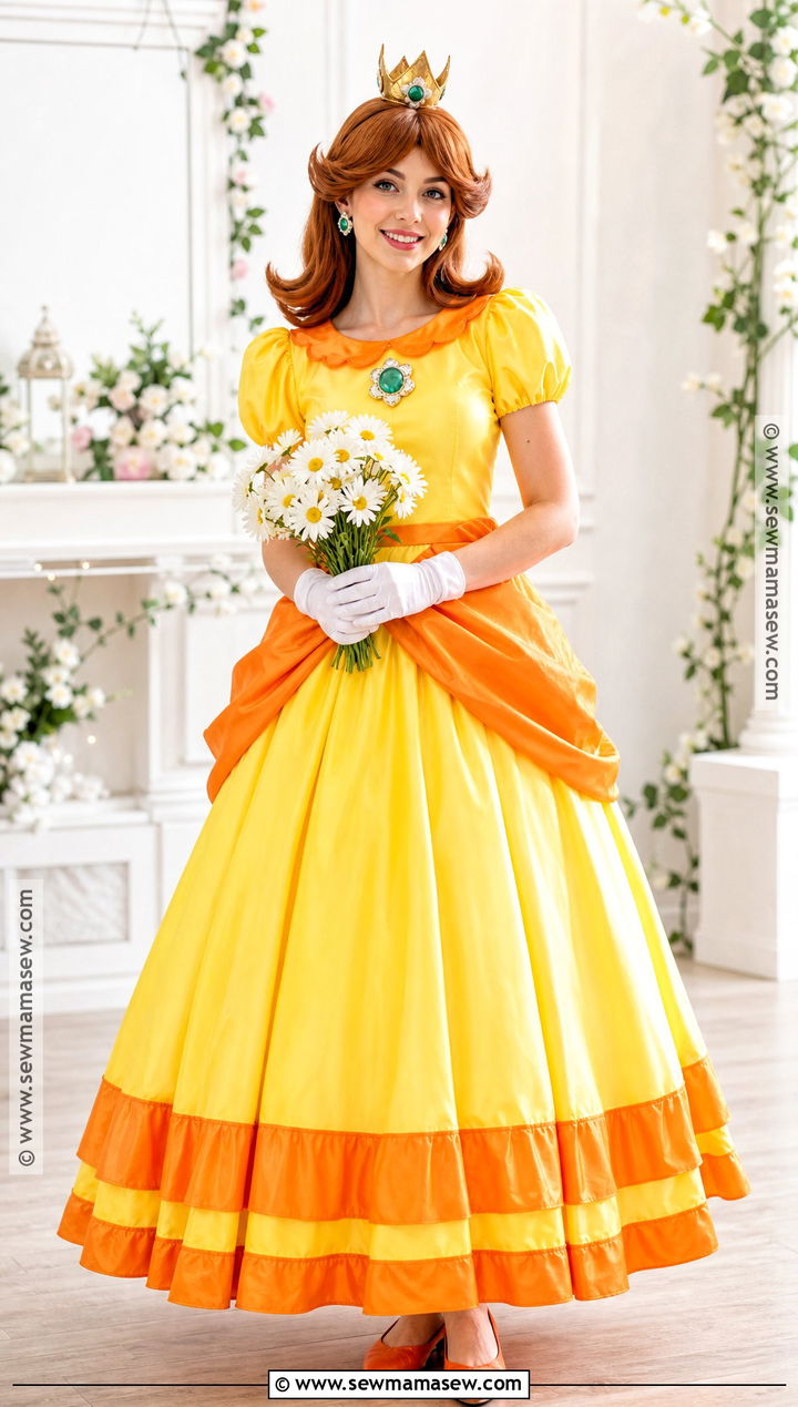 Princess Daisy Costume - 45 cool halloween costumes