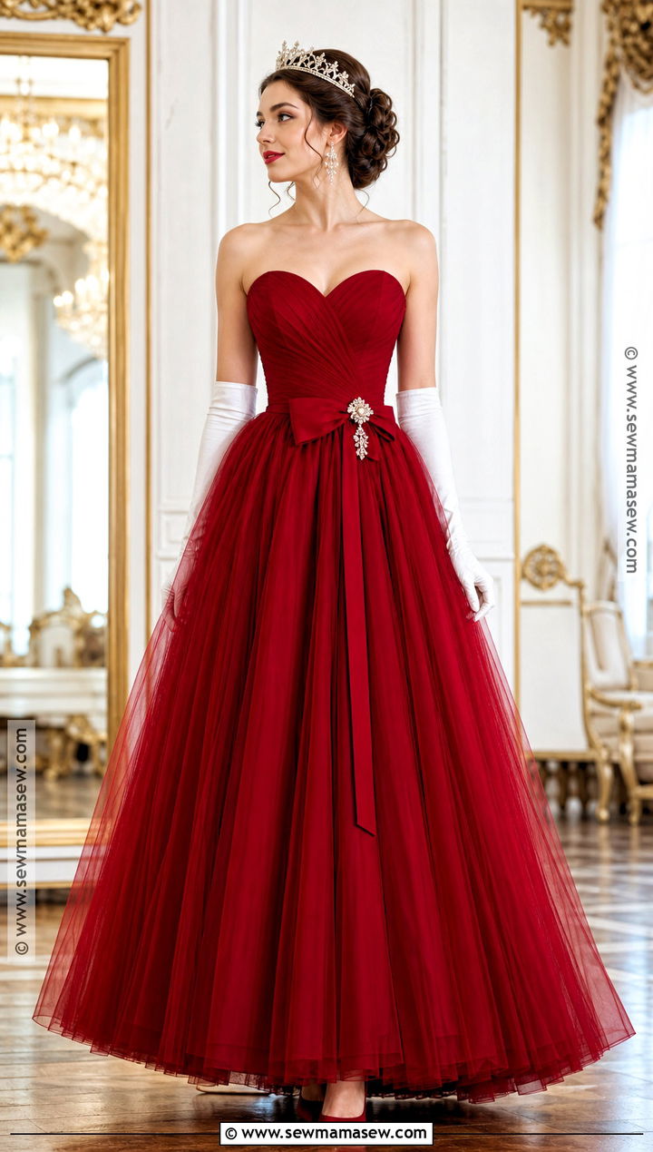 Princess Diaries Mia Red Birthday Gown Costume - 30 The Princess Diaries Costume Ideas