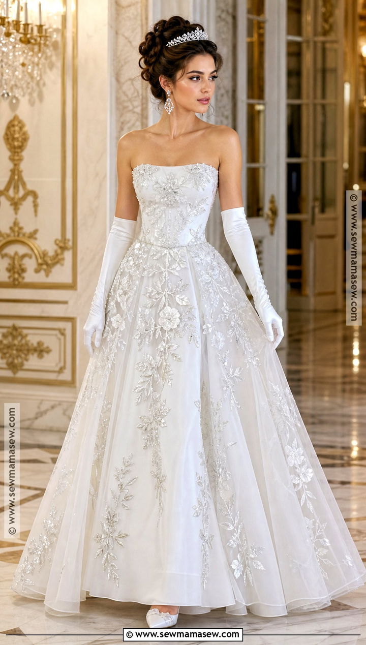 Princess Diaries Mia White Ball Gown Costume - 30 The Princess Diaries Costume Ideas