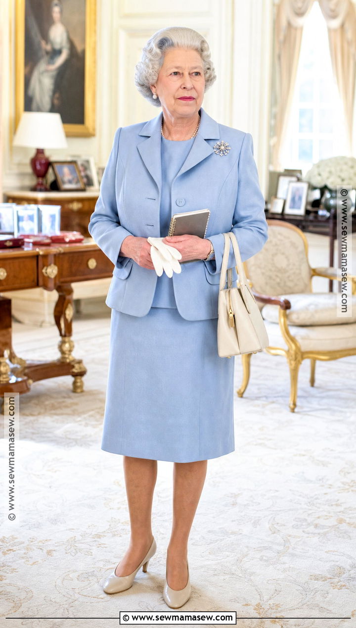 Princess Diaries Queen Clarisse Blue Suit Costume - 30 The Princess Diaries Costume Ideas