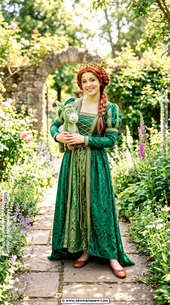 Princess Fiona Costume - 30 red hair halloween costume ideas