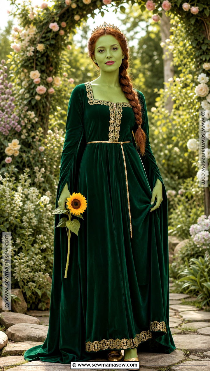 Princess Fiona Costume - 30 red head halloween costumes for women