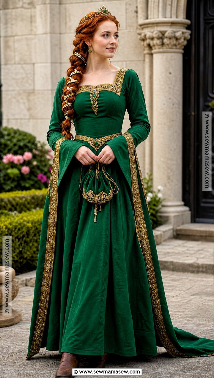 Princess Fiona Costume - 30 characters with red hair costumes