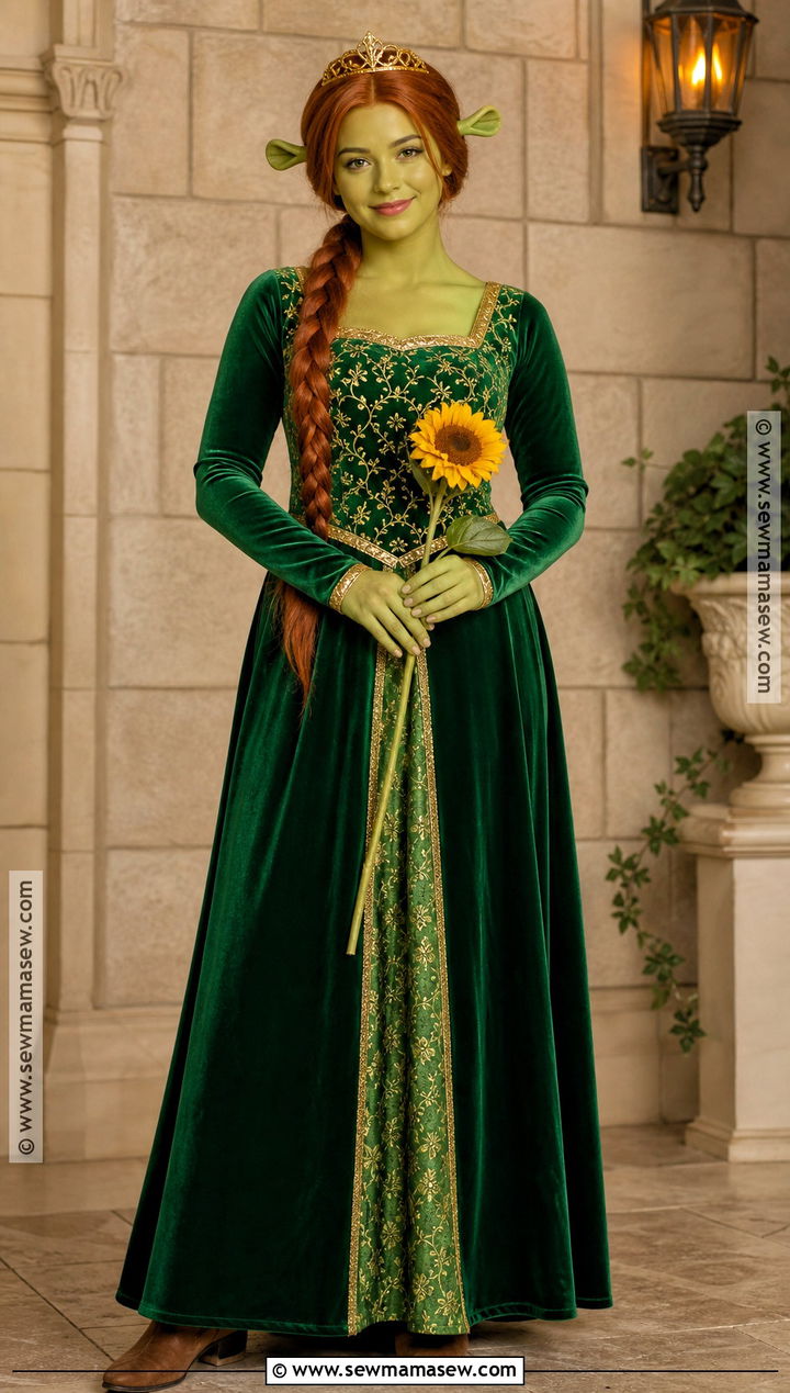 Princess Fiona Green Costume - 35 green halloween costumes