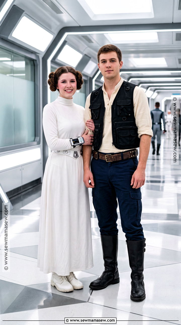 Princess Leia And Han Solo Couple Costume - 45 princess leia costume ideas