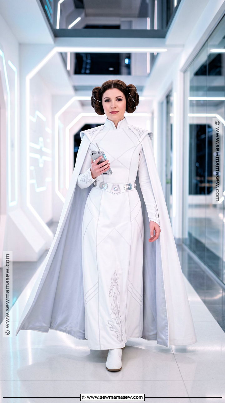 Princess Leia Costume With White Boots - 30 childhood heroes costume ideas