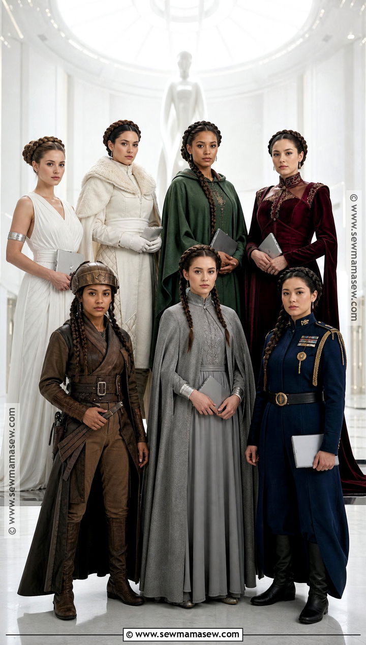 Princess Leia Through The Eras Group Costume - 45 princess leia costume ideas