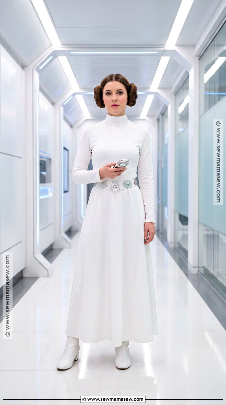 Princess Leia White Dress Costume - 30 Halloween Costume Ideas For Brunettes