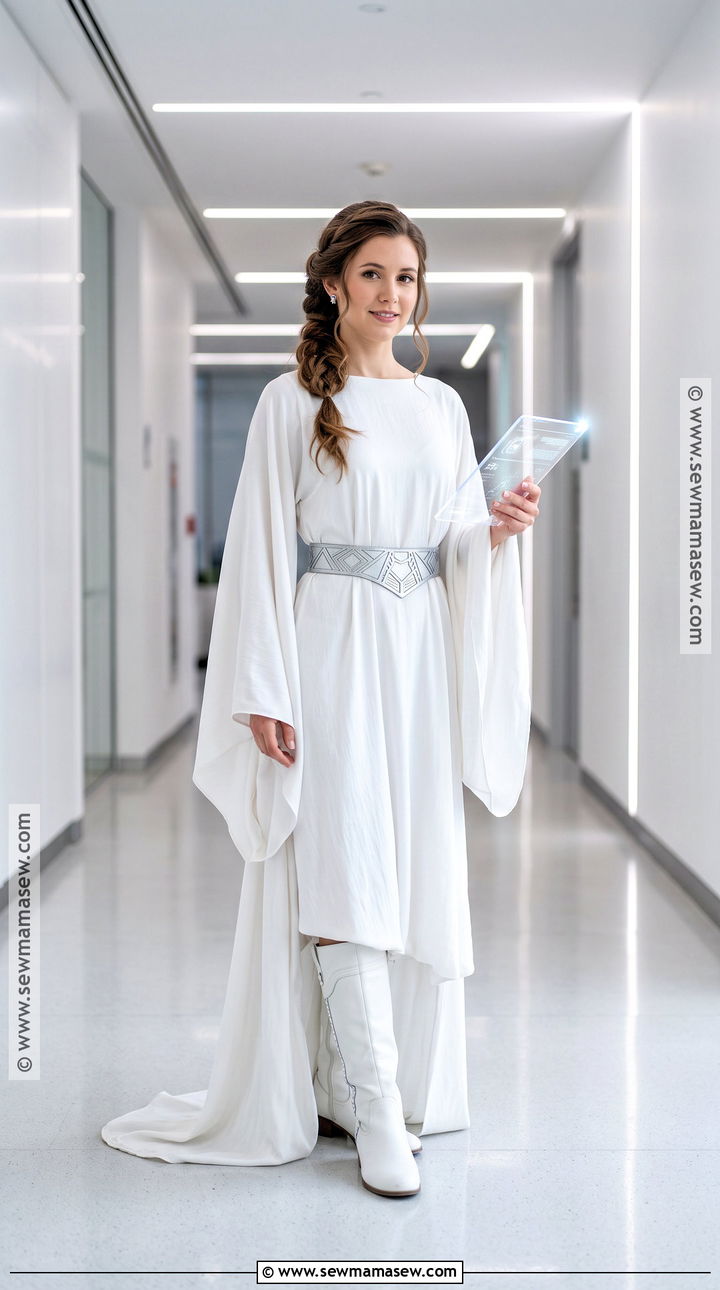 Princess Leia White Dress Costume - 35 Starwars Costumes for Women