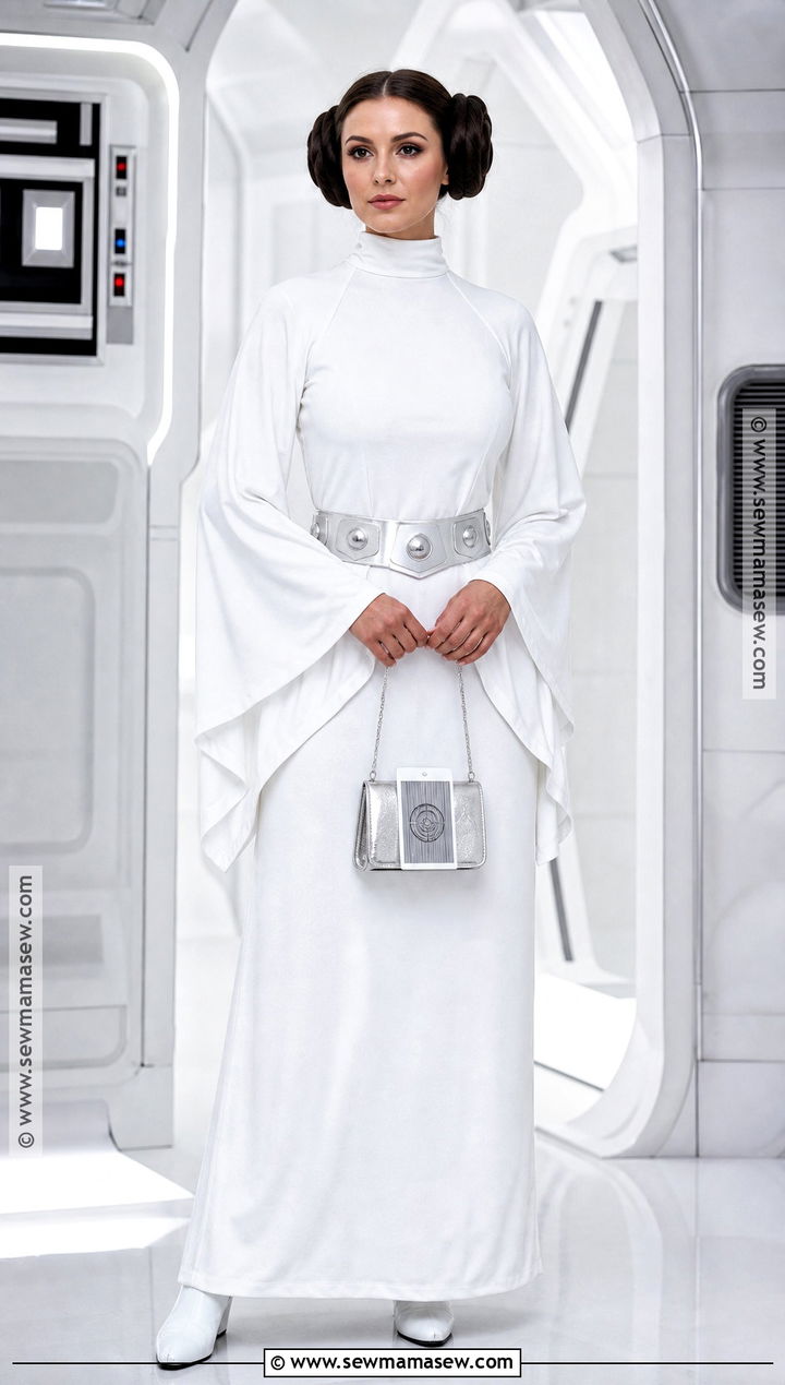 Princess Leia White Gown Costume - 30 film costume ideas