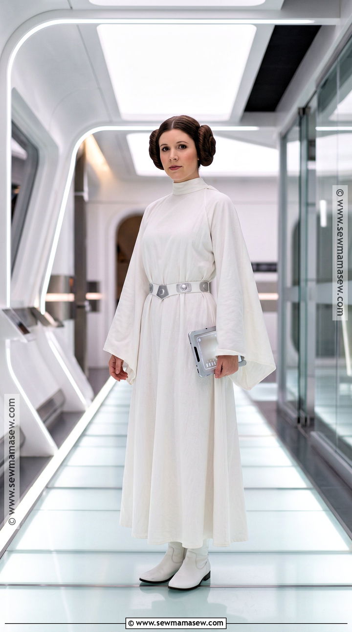 Princess Leia White Gown Costume - 30 iconic movie halloween costumes