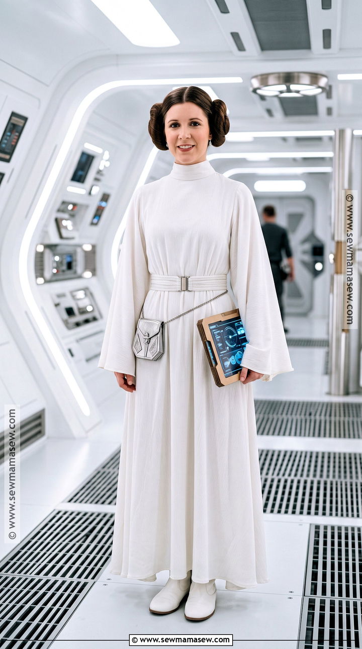 Princess Leia White Gown Costume - 35 Movie Characters To Dress Up As Ideas