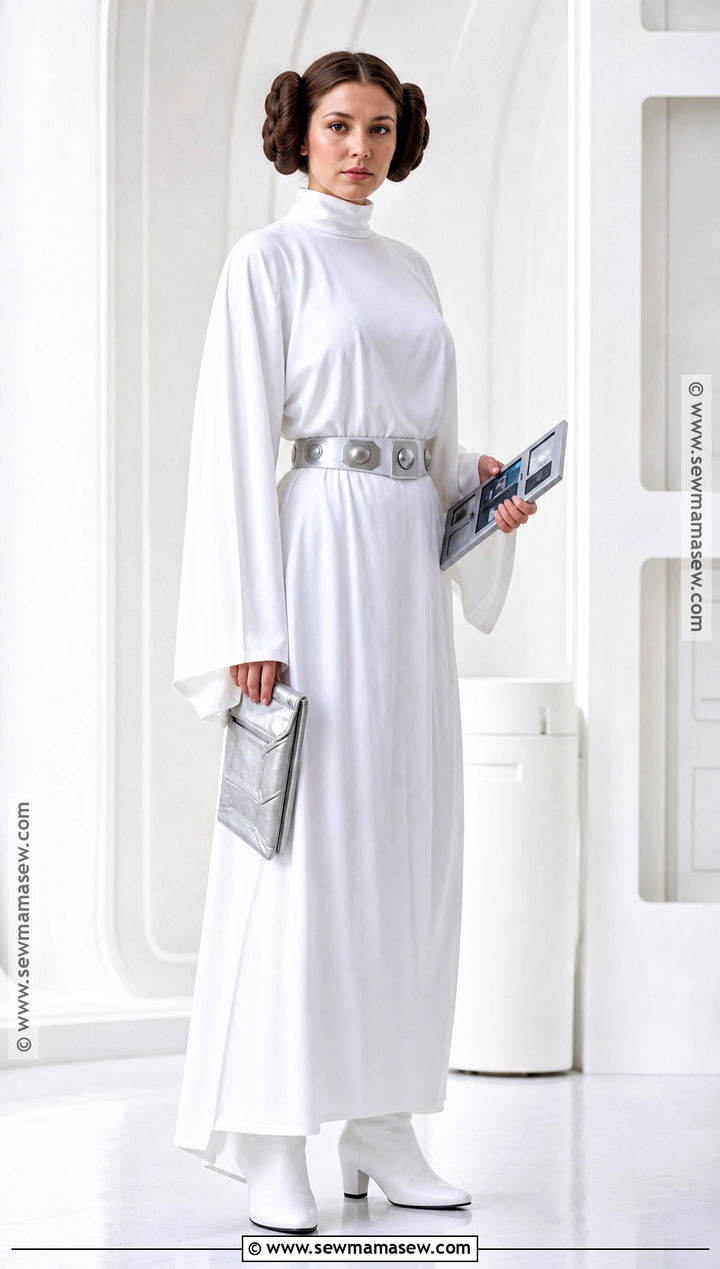 Princess Leia White Gown Costume - 50 princess costume ideas