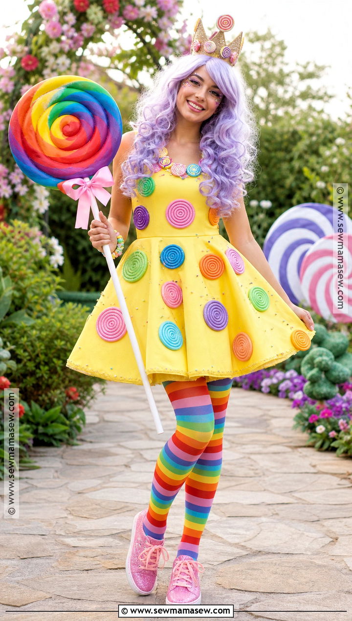 Princess Lolly Costume - 35 candy land costumes