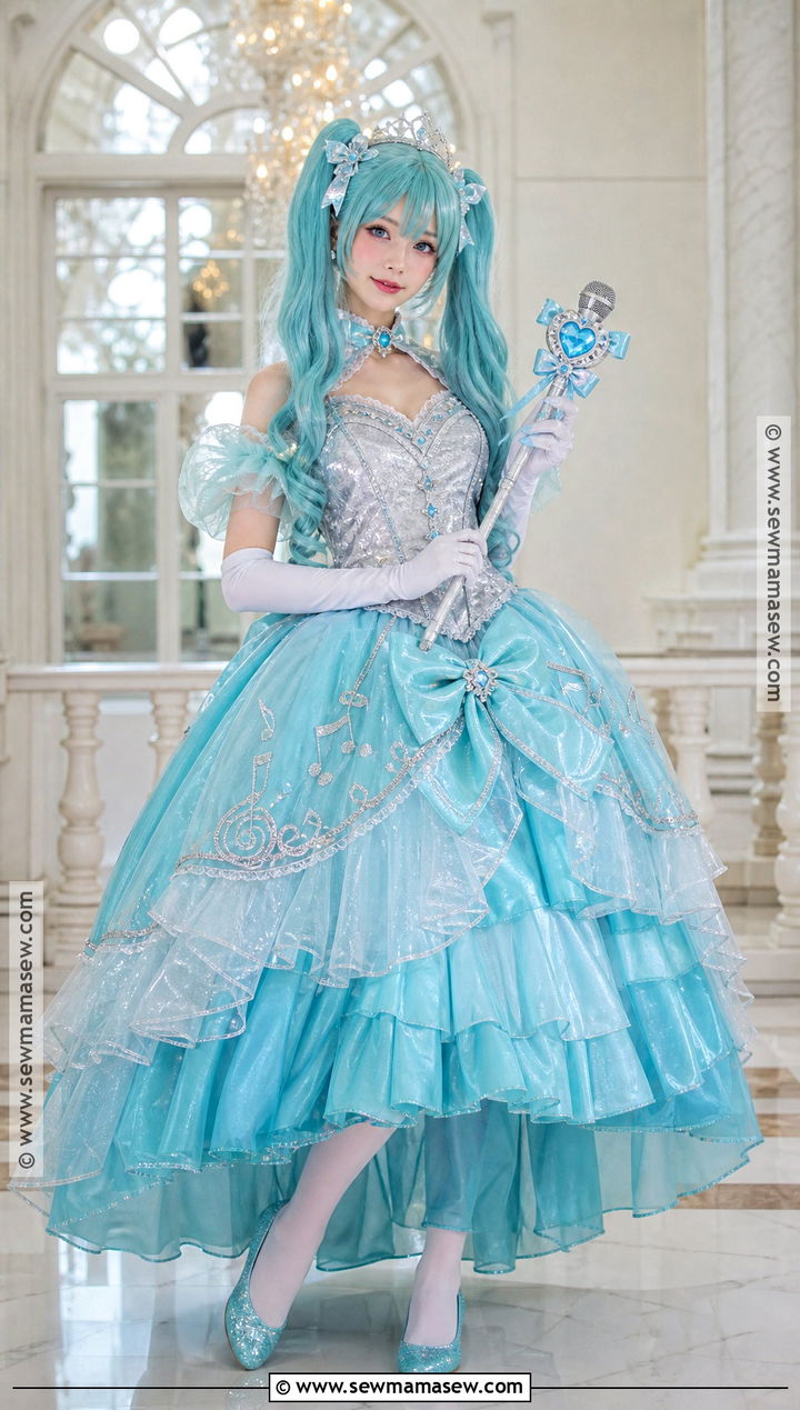 Princess Miku Cosplay Costume - 45 miku cosplay ideas