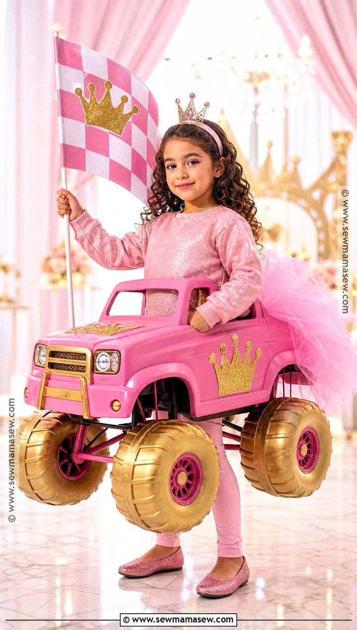 Princess Monster Truck Costume - 30 monster truck costume ideas