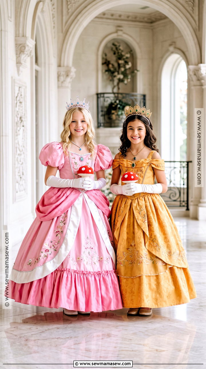 Princess Peach And Daisy Costume - 30 duo halloween costumes bff blonde and brunette