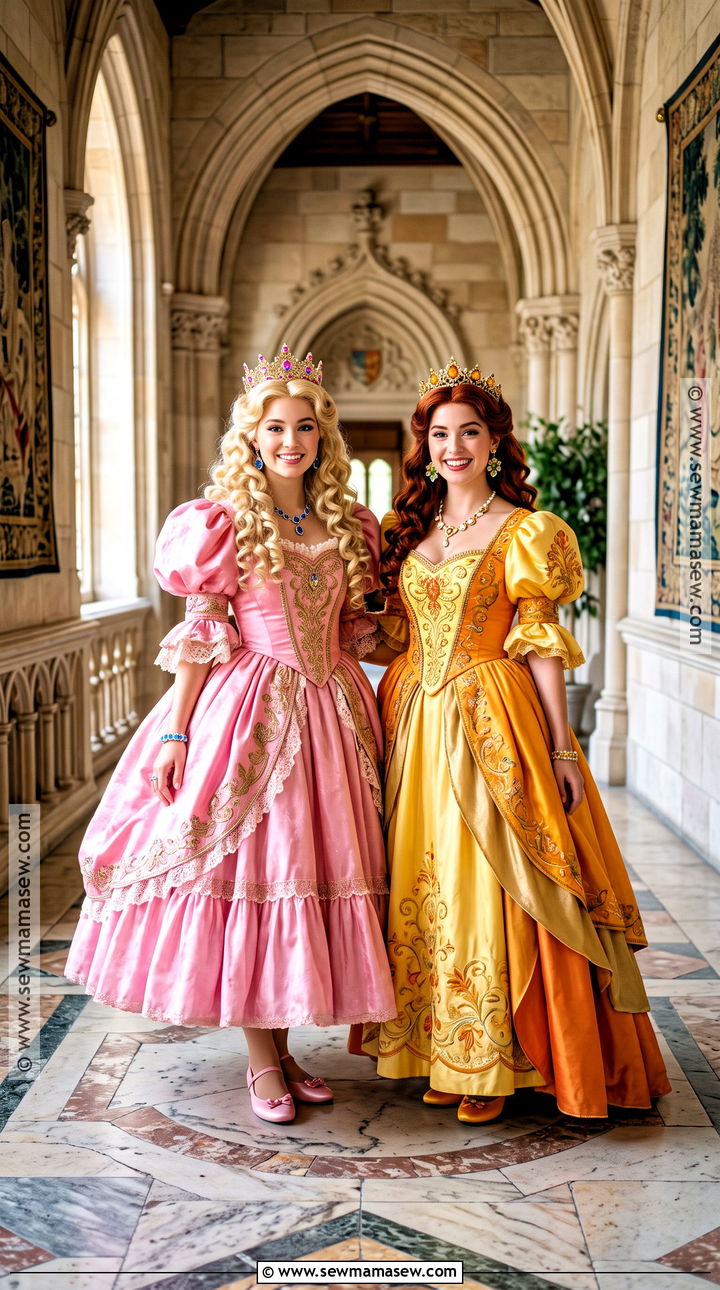 Princess Peach And Princess Daisy Costume - 40 wlw halloween costume ideas