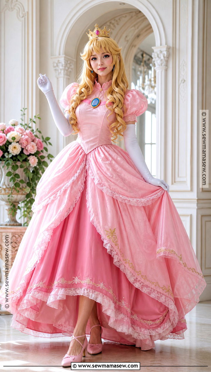 Princess Peach Cosplay Costume - 30 cosplay costume ideas