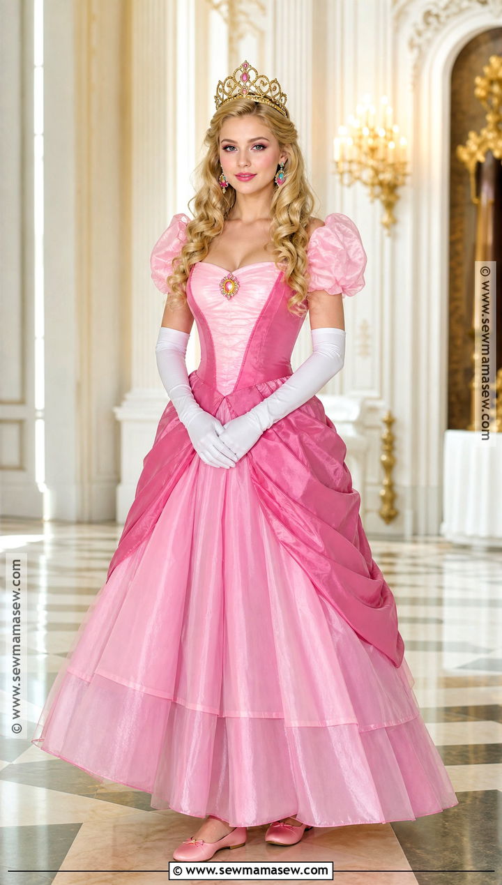 Princess Peach Cosplay With Pink Gown - 35 best cosplay ideas