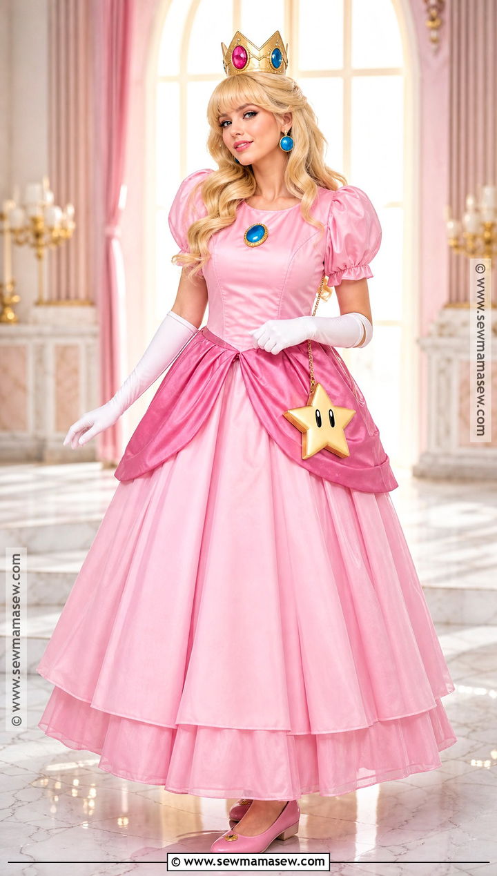Princess Peach Costume - 30 pop culture costumes
