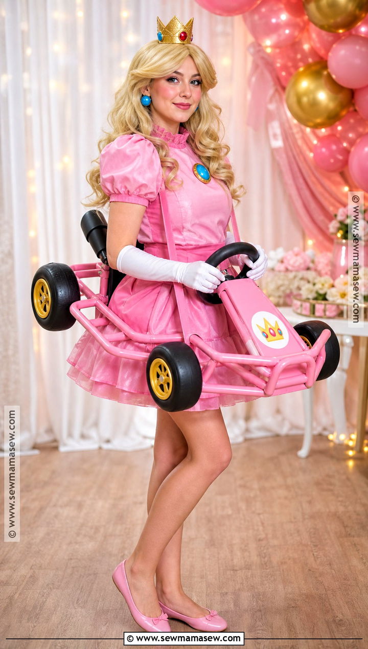 Princess Peach Mario Kart Costume - 35 mario kart costumes