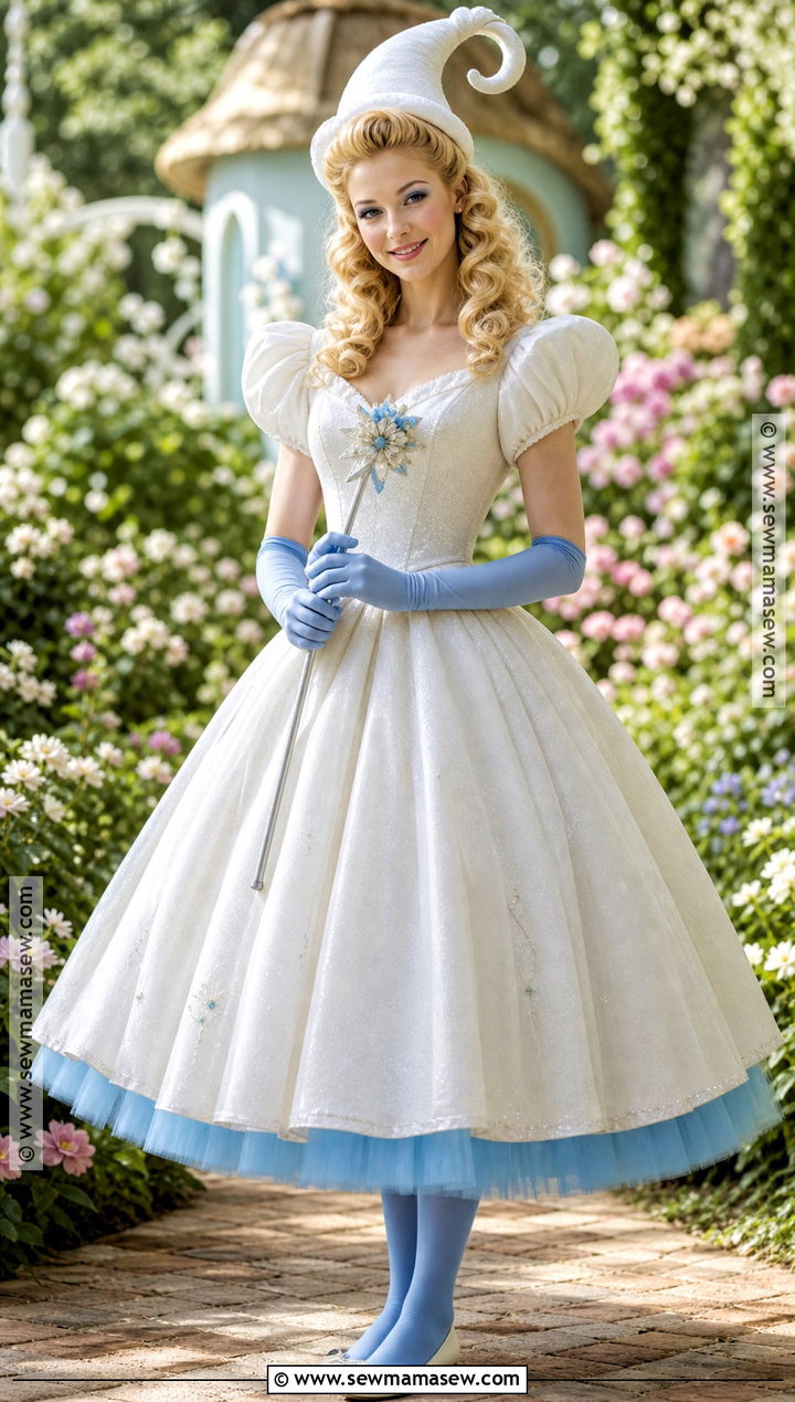 Princess Smurfette Costume With Full Skirt - 35 smurfette costume ideas