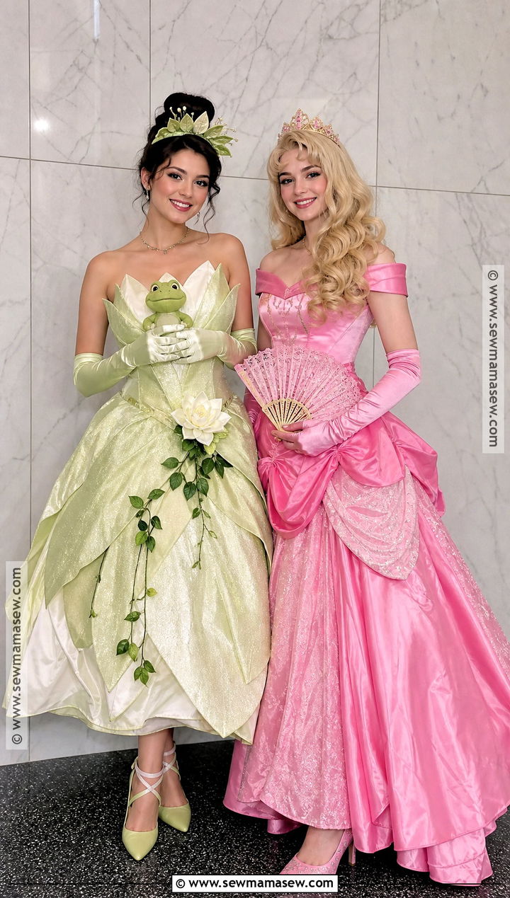 Princess Tiana And Charlotte Duo Costume - 40 princess tiana costume ideas