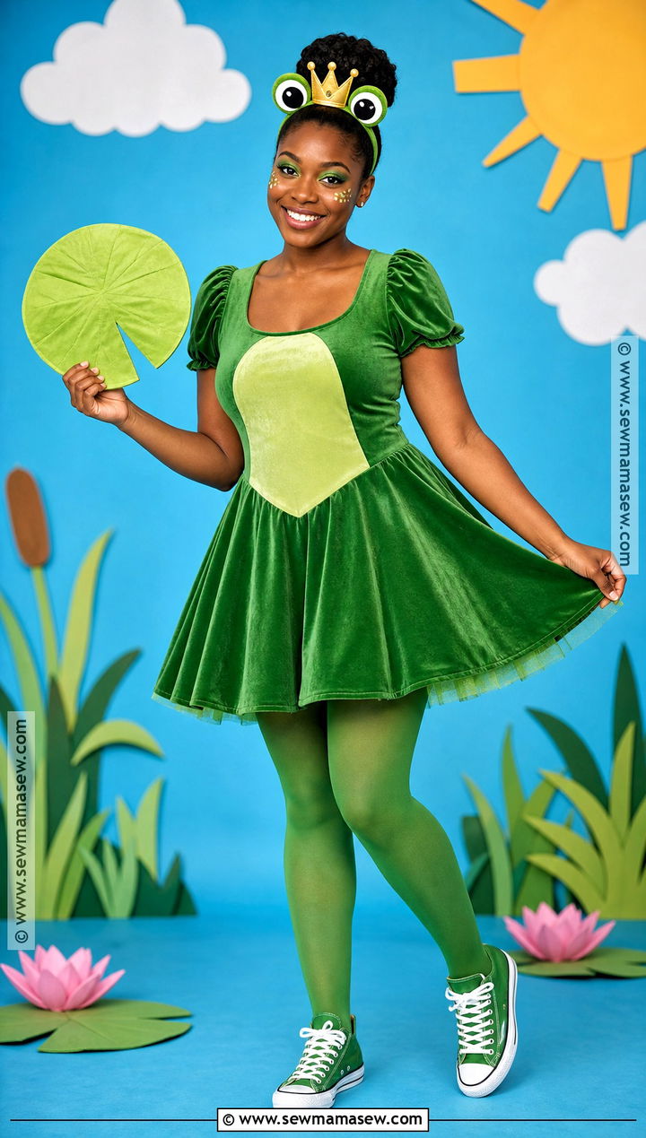 Princess Tiana Frog Costume - 30 Princess Tiana Halloween Costume Ideas