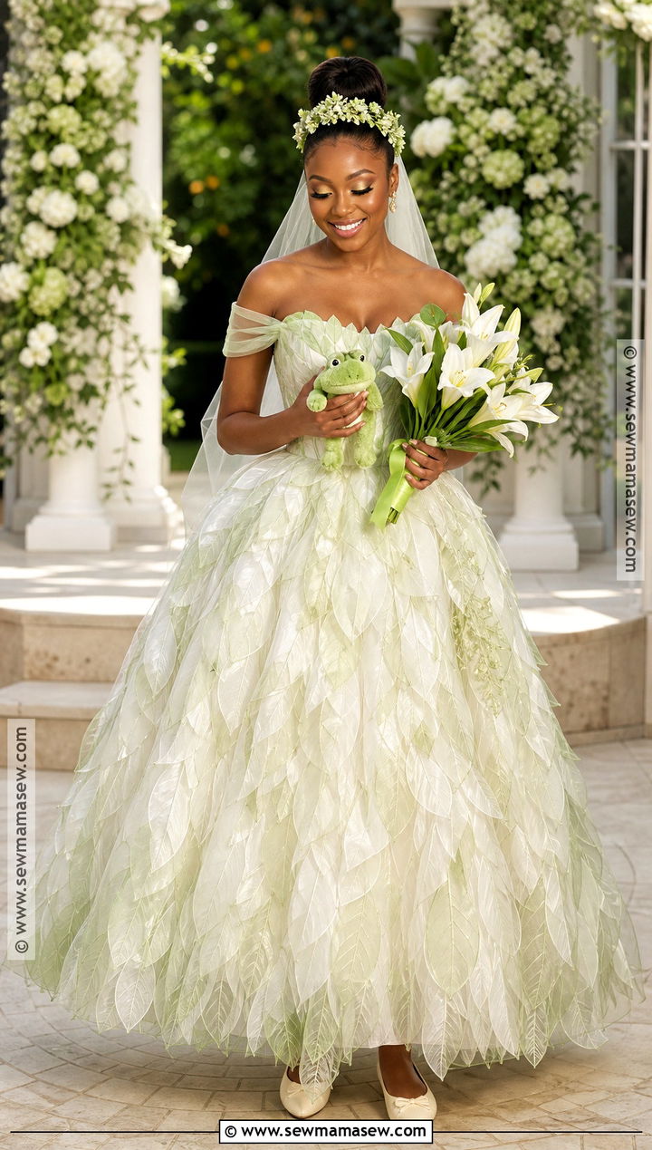 Princess Tiana Wedding Gown Costume - 30 Princess Tiana Halloween Costume Ideas
