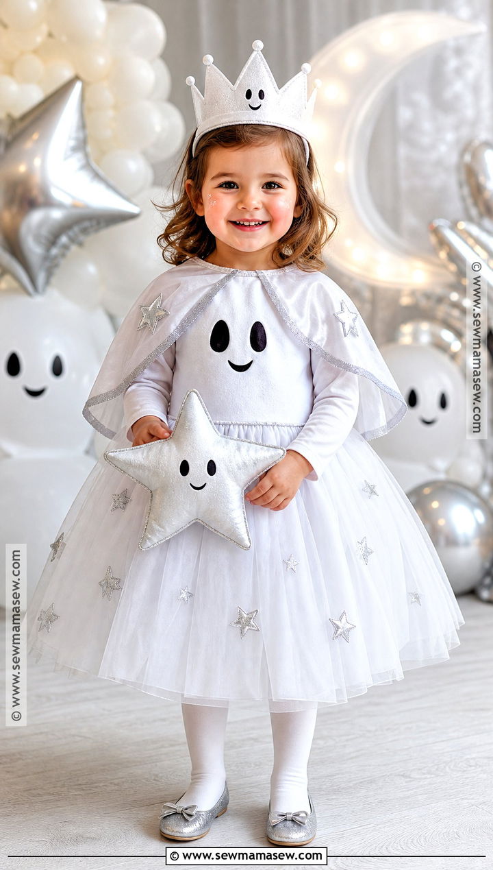 Princess Toddler Ghost Costume - 30 toddler ghost costume ideas