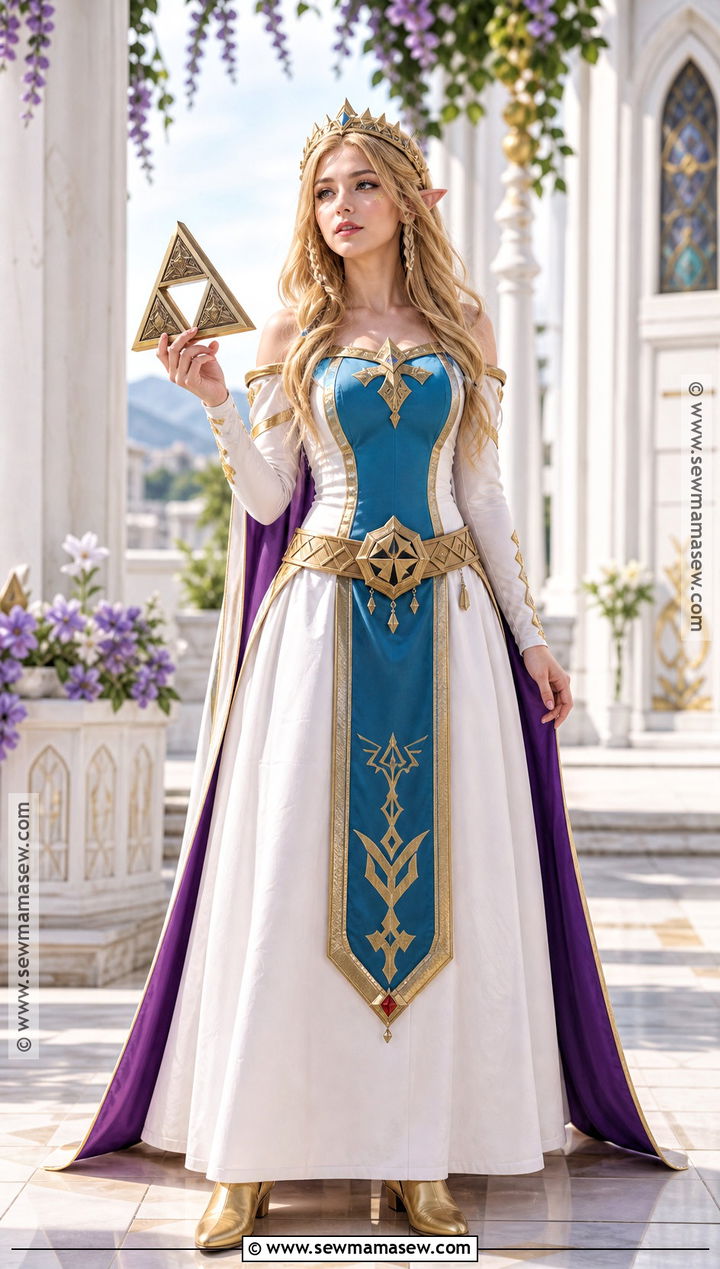 Princess Zelda Blue Costume - 35 blonde halloween costume ideas