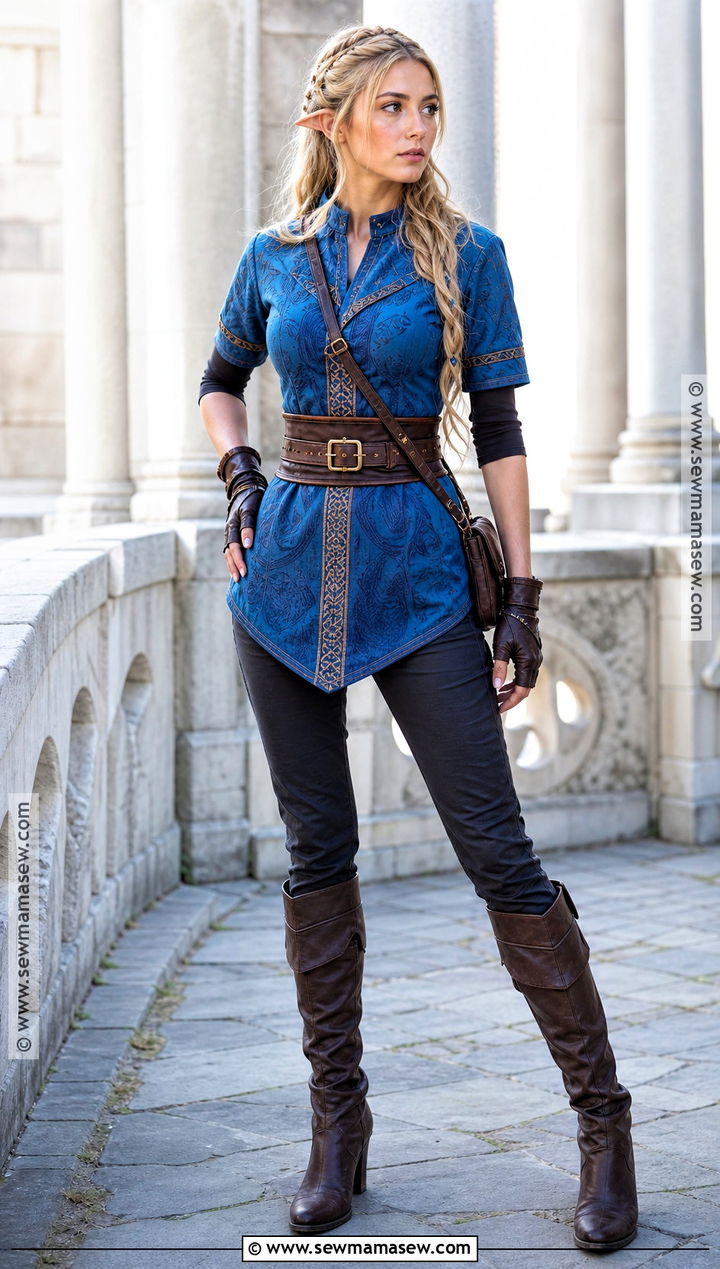 Princess Zelda Cosplay With Blue Tunic - 35 best cosplay ideas