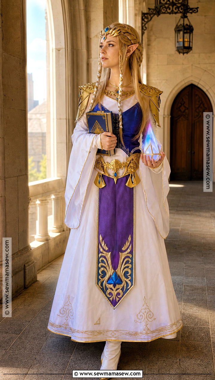 Princess Zelda Cosplay With White Gown - 30 unique cosplay ideas