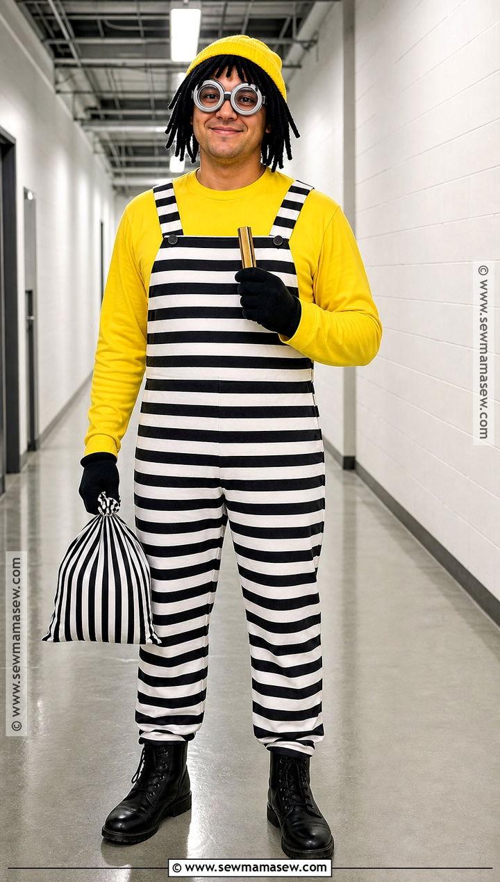 Prison Minion Costume - 40 despicable me costume ideas