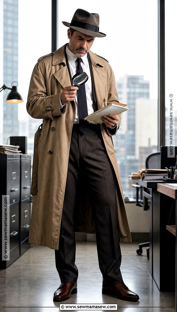Private Detective Costume - 30 Last Minute Costume Ideas for Men