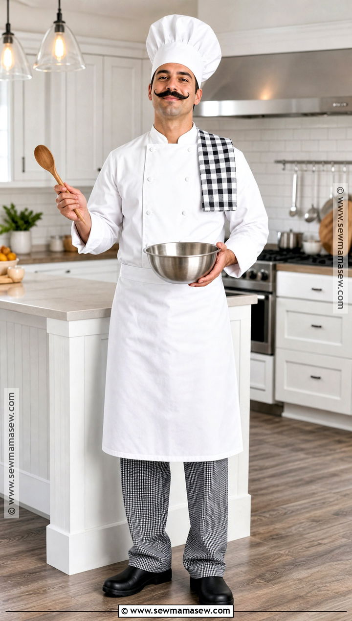 Professional Chef Costume - 35 mens costumes