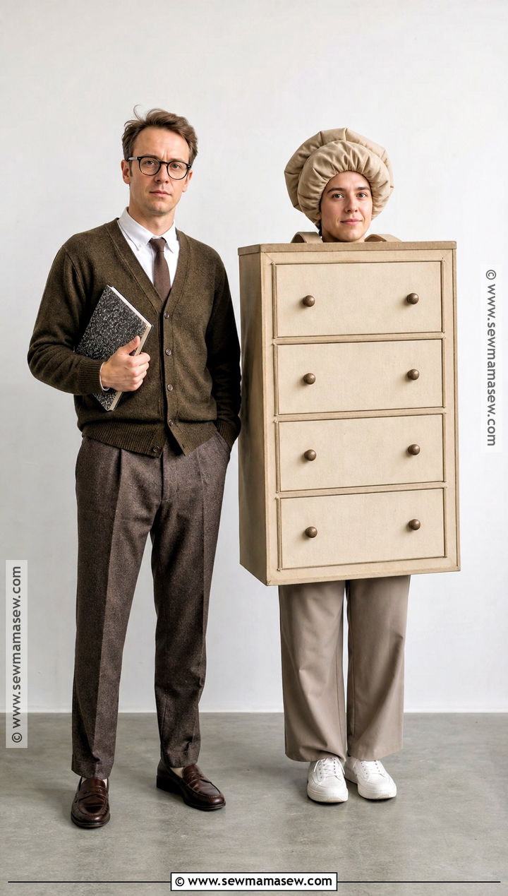 Professor And Dresser Costume - 50 rhyme without reason costume ideas