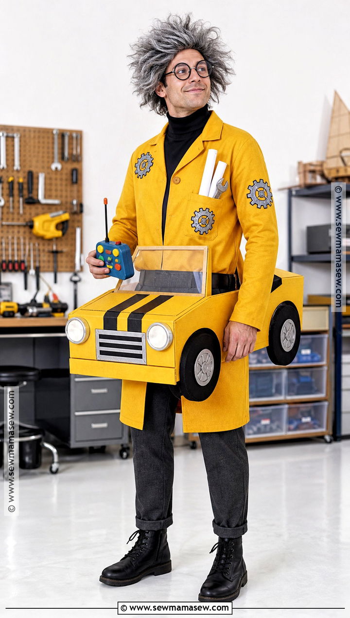 Professor Z Cars Costume - 40 cars costume ideas