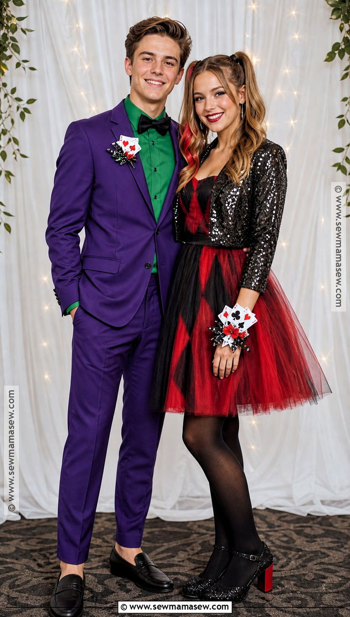 Prom Joker And Harley Quinn Couple Costume - 35 joker couple costume ideas