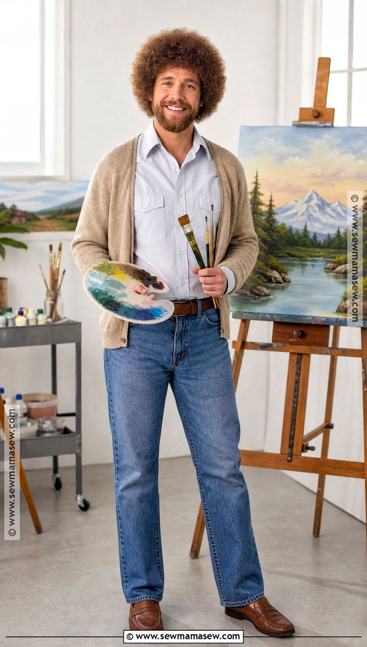Public Television Painter Costume - 30 Niche Halloween Costume Ideas