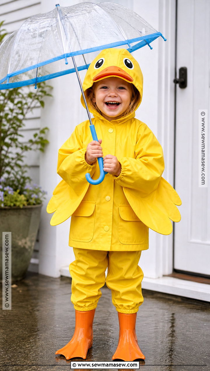 Puddle Duck Raincoat Costume - 35 duck costume ideas
