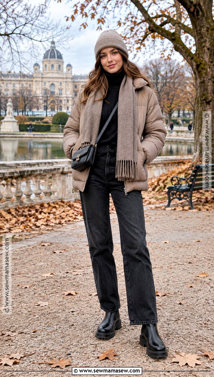 Puffer Jacket Vienna Autumn Outfit - 20 vienna outfit autumn ideas