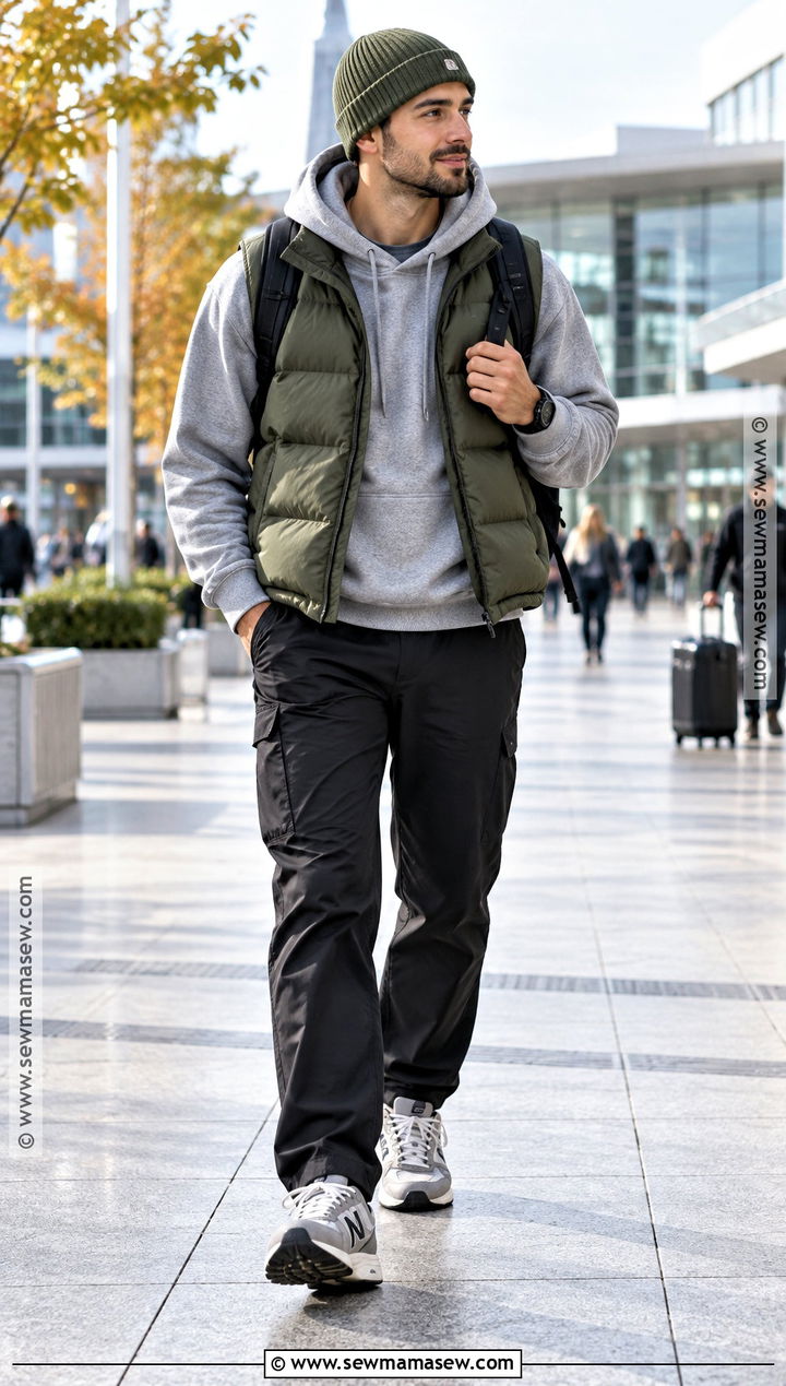 Puffer Vest And Hoodie Fall Outfit - 15 fall outfits 2026 for men