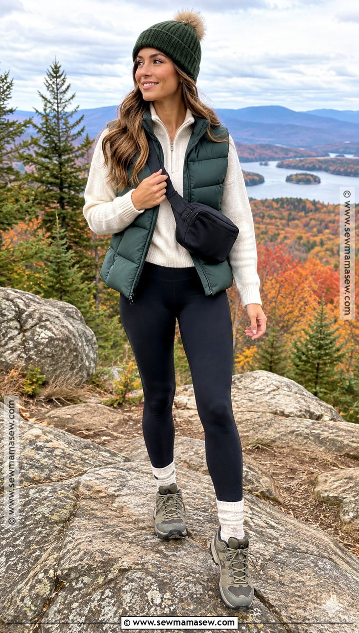 Puffer Vest New England Fall Outfit - 25 new england fall outfits