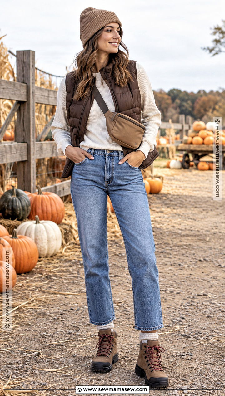 Puffer Vest and Thermal Top Pumpkin Patch Fit - 25 pumpkin patch fits
